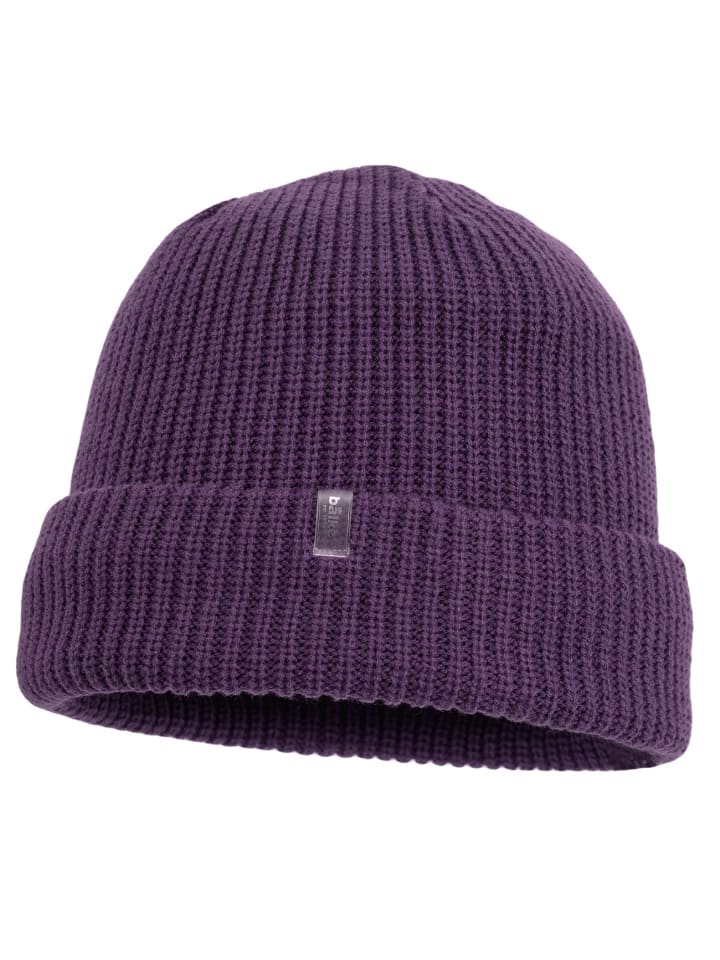 Strickmütze in lila