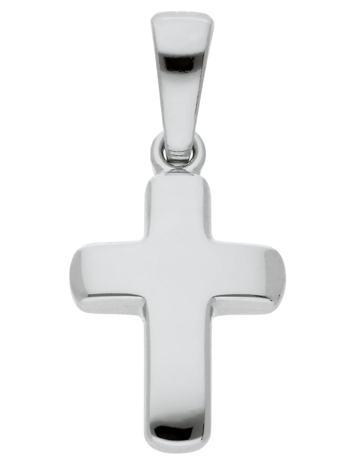 925 Silber Kreuz Anhänger in silber