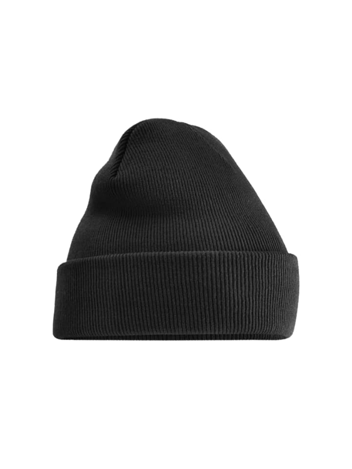 Warme Kindermütze aus Strick für Jungen & Mädchen in Schwarz