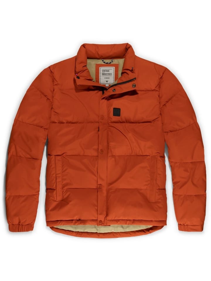 Steppjacke in Orange