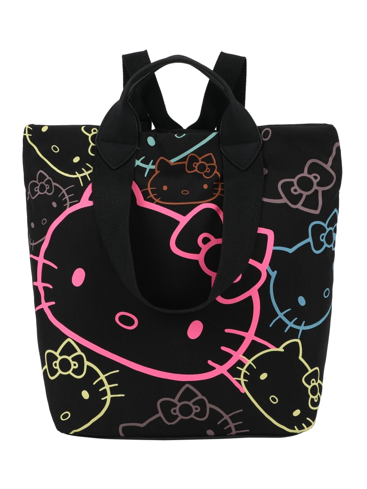 Rucksack JU Limited Outline in Schwarz