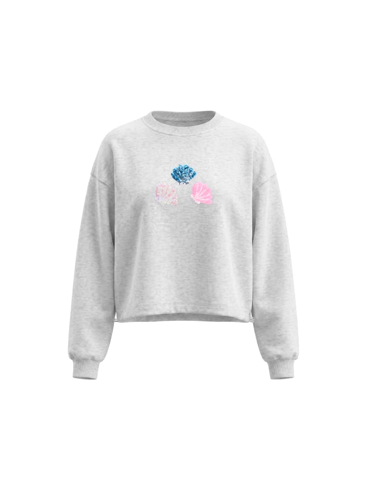 Women Sweatshirt in Offwhite
