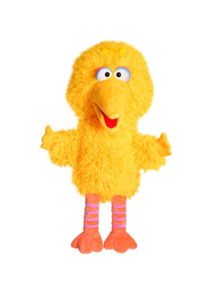 Bibo | Hand-Puppe | Sesamstrasse | 55 cm Plüsch-Figur | Kuschel-Tier