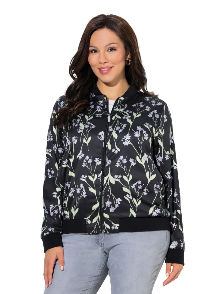 Kurzjacke in schwarz
