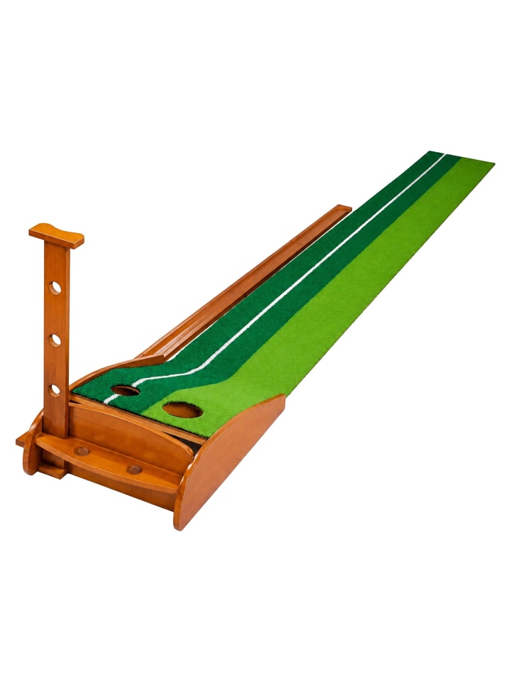 Puttingmatte in Grün/ Natur - (B)37,5 x (H)49 x (T)300 cm