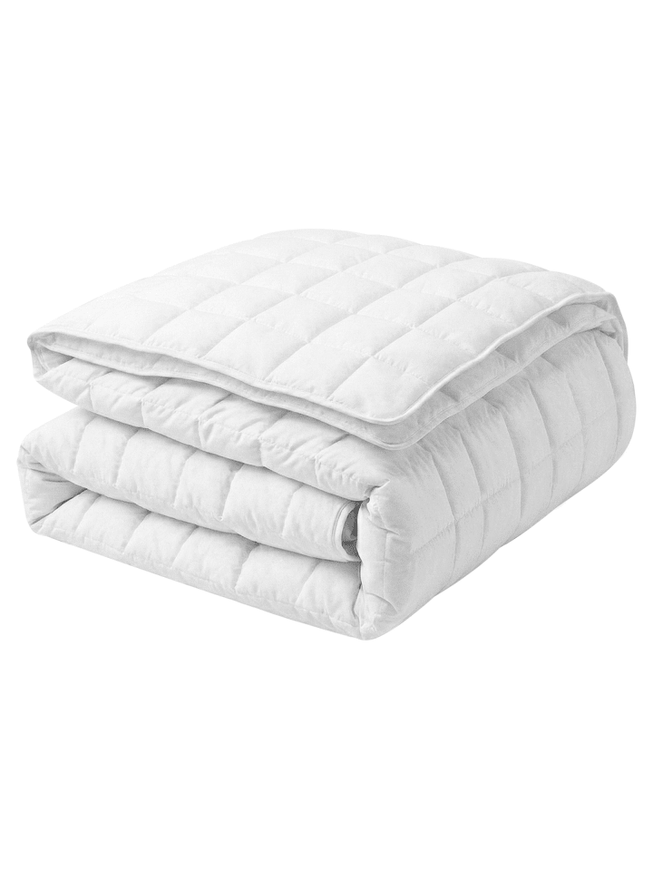 Bettdecke KORAB in Weiß - (W) 200 x (H) 5 x (L) 220 cm