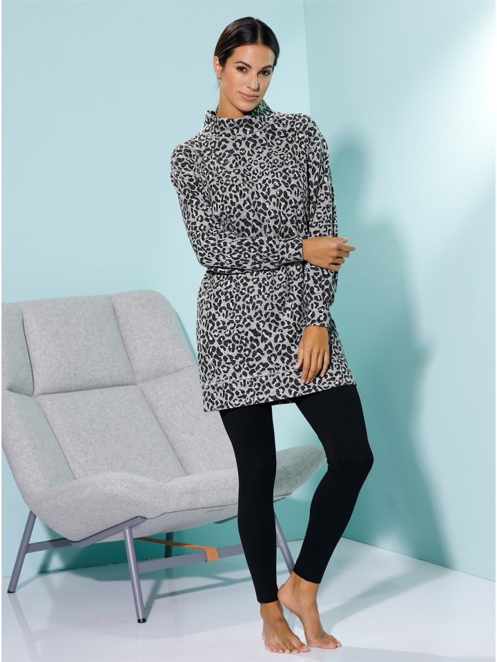 Modal-Leggings in schwarz