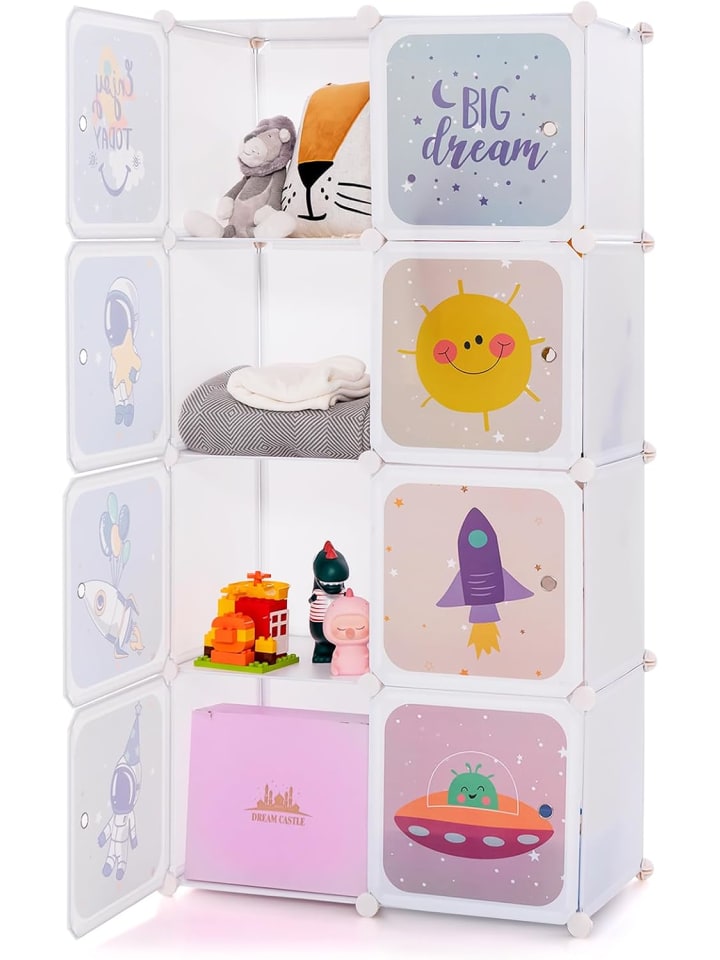 Kleiderschrank Kinder in Weiß