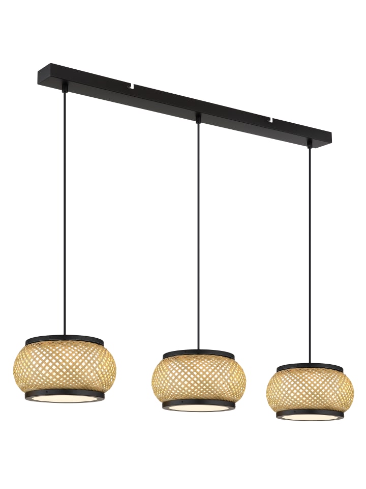 Hängeleuchte "BAMBORA" in black