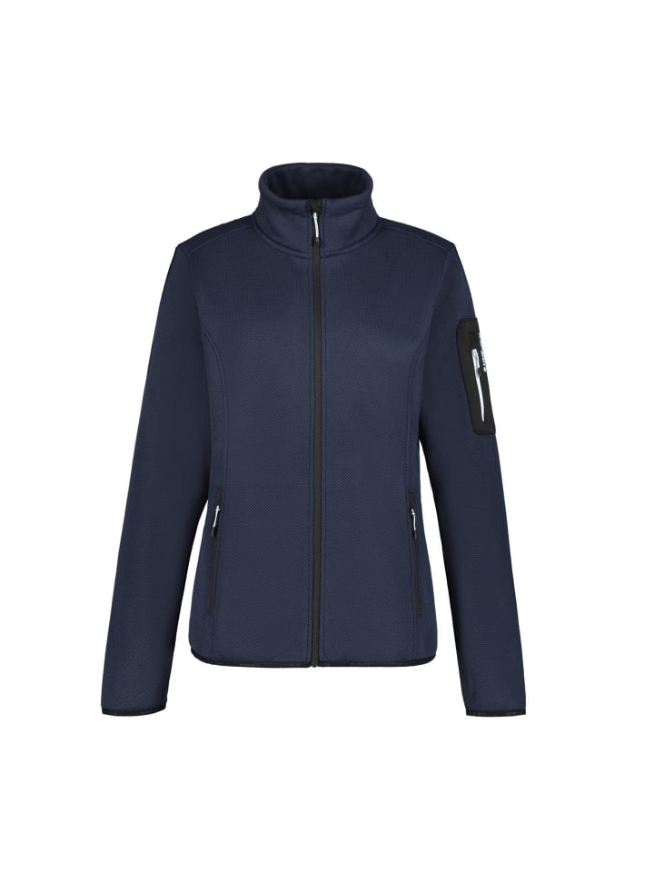 Strickfleecejacke Bowersville in blau
