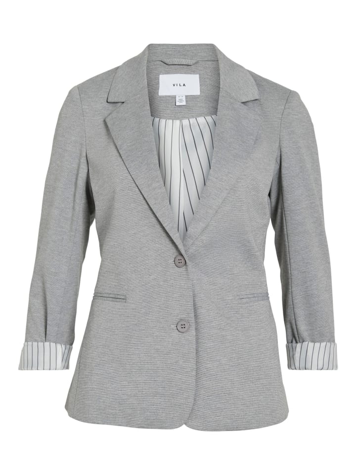 Blazer in Light Grey Melange