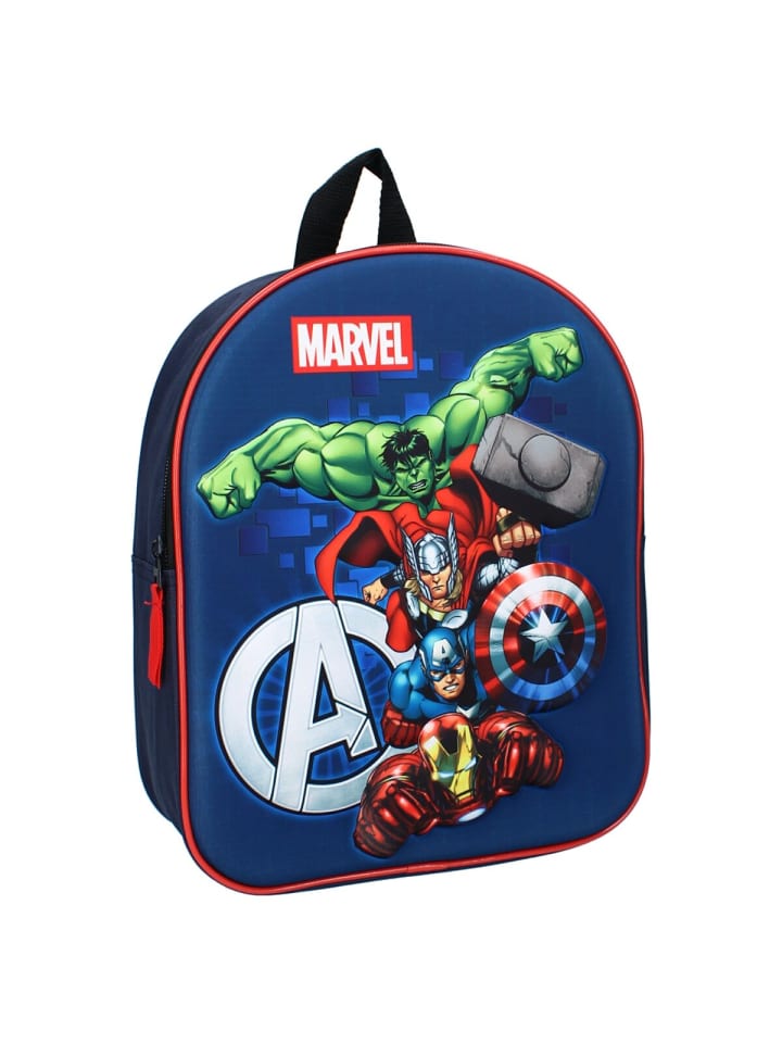 Marvel Rucksack für Schule & Alltag – Praktisch & Geräumig in Blau