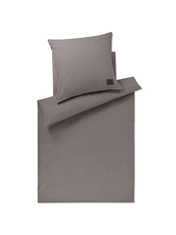 Bettwäsche Soft 45001 17 Flanell in Taupe