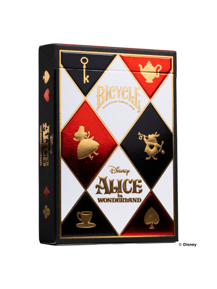 Bicycle® Kartendeck - Disney Alice in Wonderland in mehrfarbig