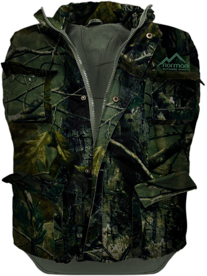 Herren US ARMY Steppweste Opasquia in Hunting Camo