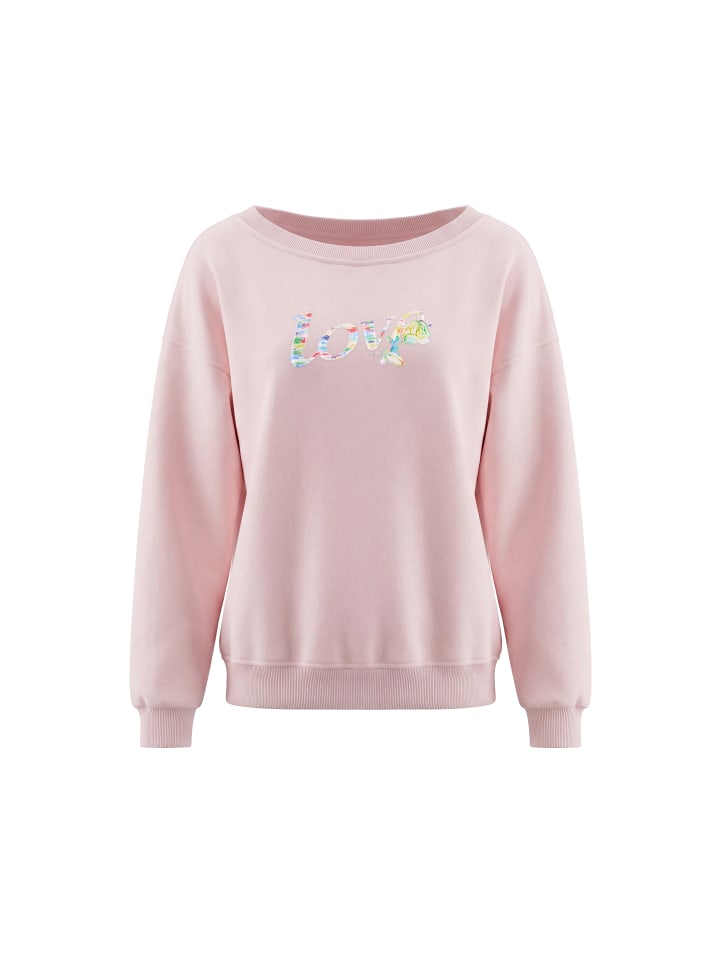 Women Sweatshirt in Light Rose