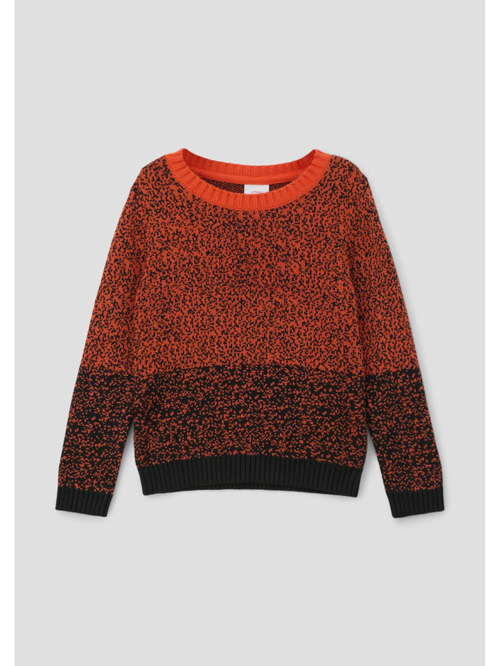 Strickpullover in 25X1_hellorange