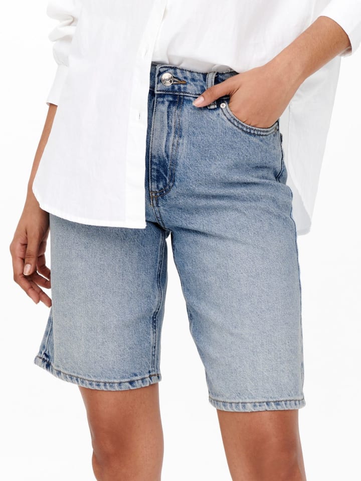 Short ONLSONNY HW WIDE DNM regular/straight in Blau