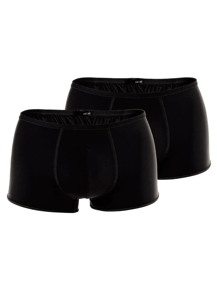 Boxershort 2er Pack in Schwarz
