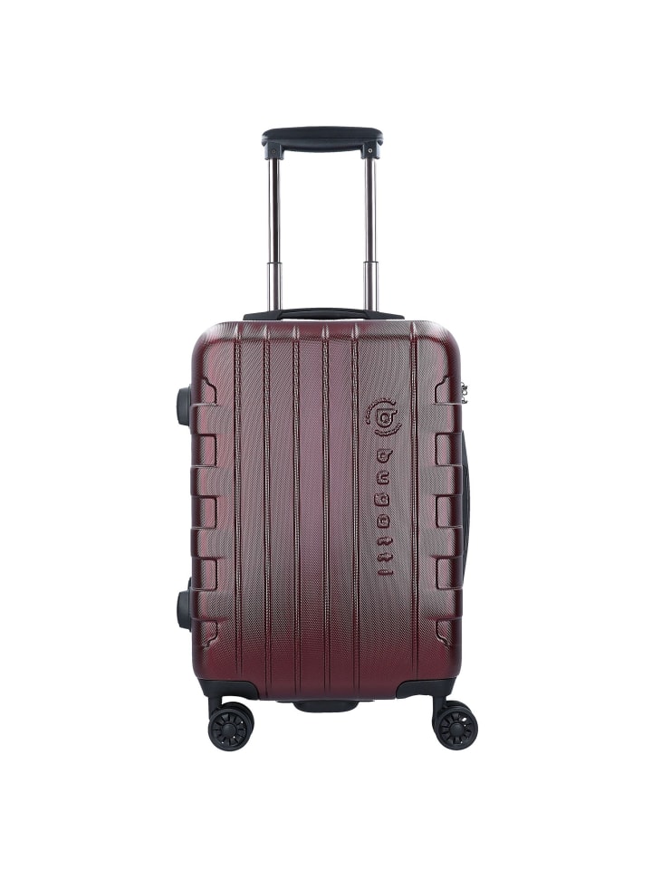Galatea 4 Rollen Kabinentrolley 56 cm rot
