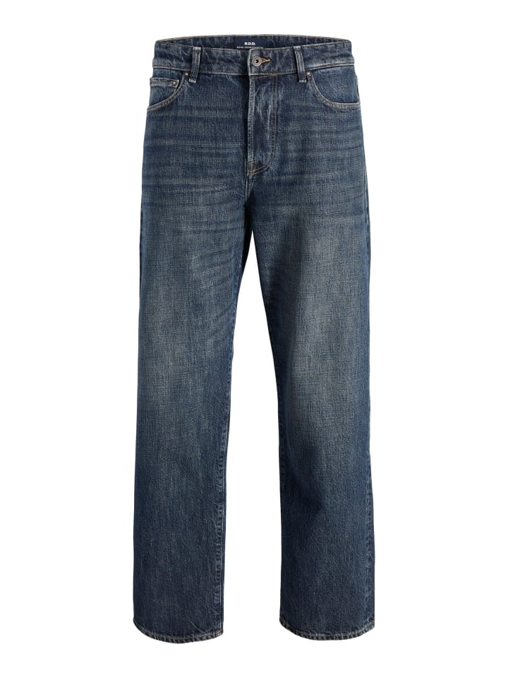 Loose fit jeans in Dark Blue Denim 1