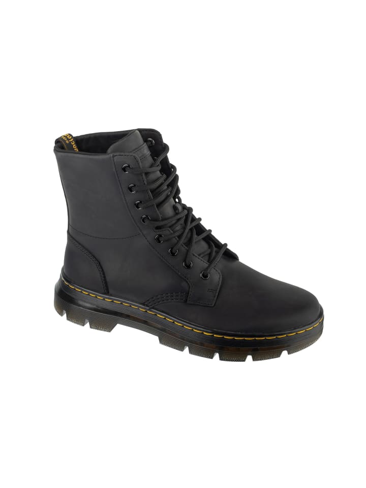 Dr. Martens Combs Leather in Schwarz