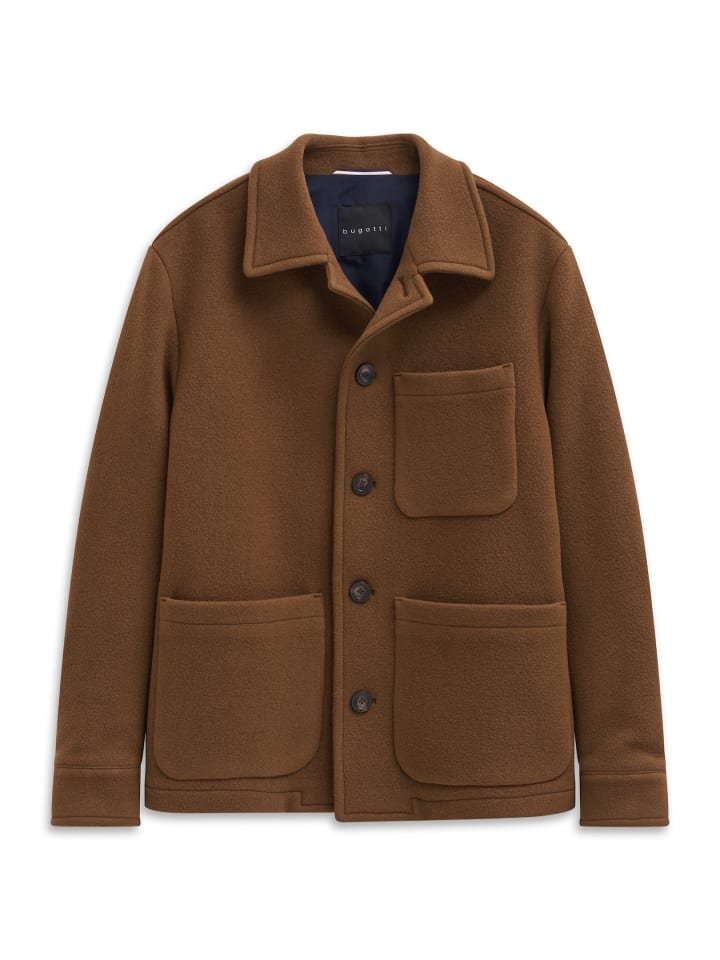 Overshirt in 80-braun