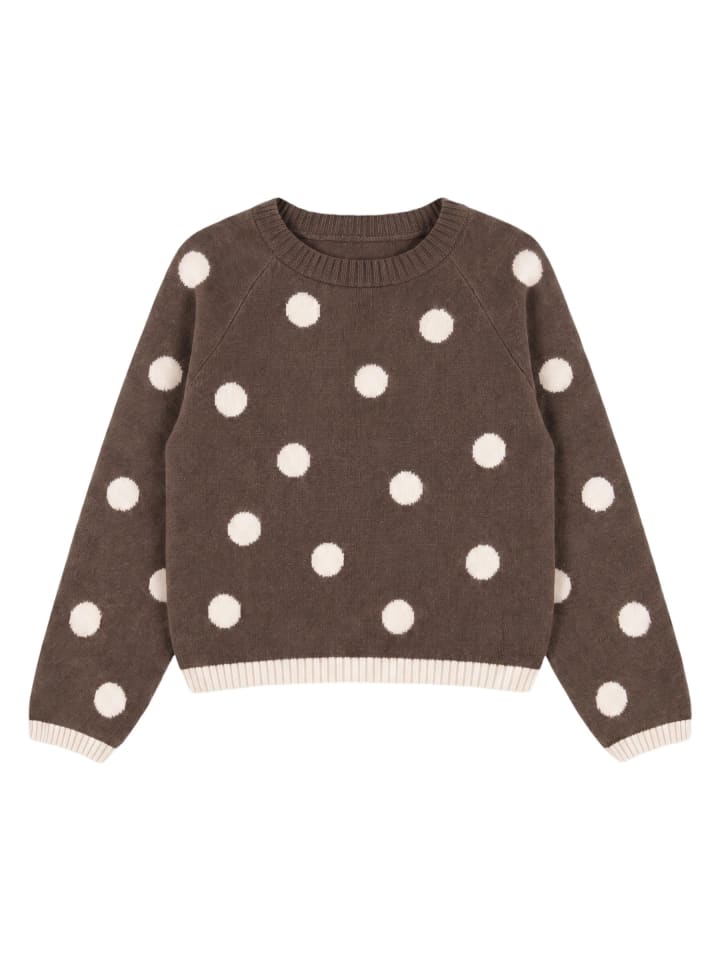 Strickpullover in Chocolate Torte