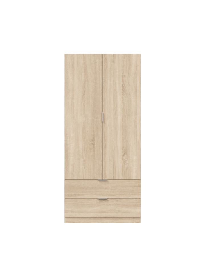 Schrank DARION in Eiche - (W)52  x (H)180  x (L)81,2 cm