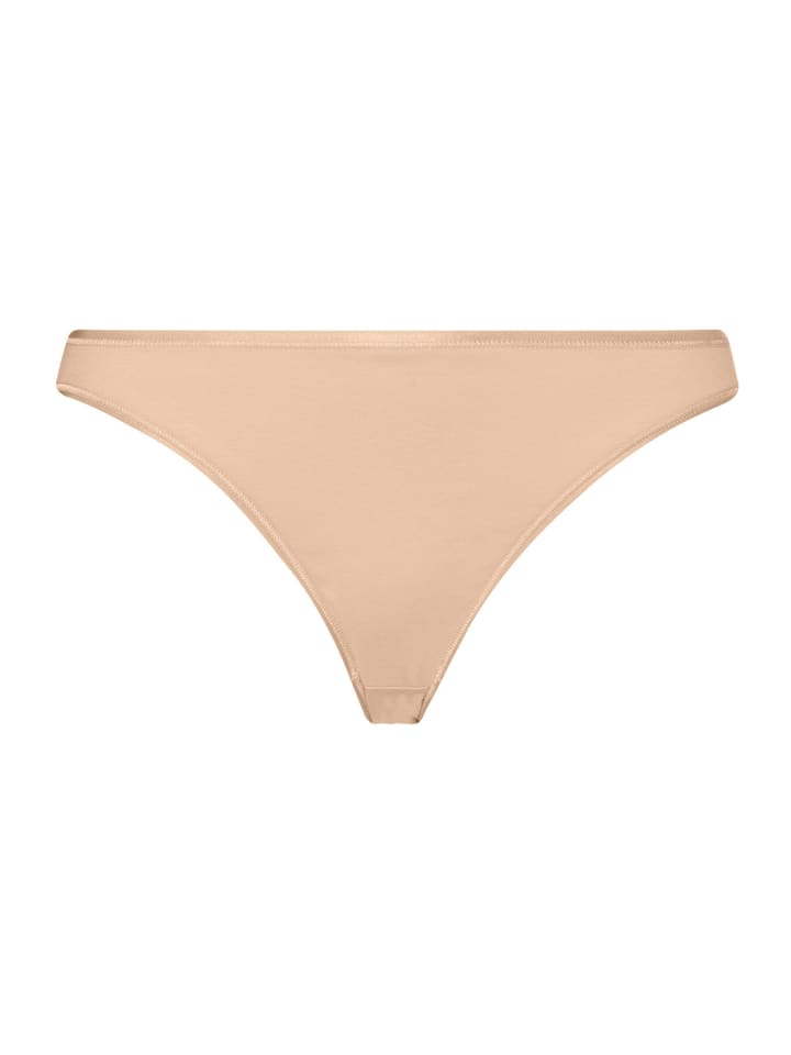 Mini Slip Cotton Seamless in Beige