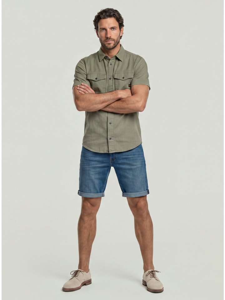 3301 Slim Short medium aged