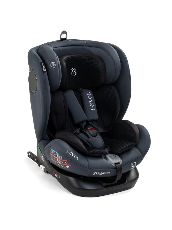 Kindersitz I-SIZE 40-150 cm, 360, Kinderautositz - Evol in Dunkelgrau