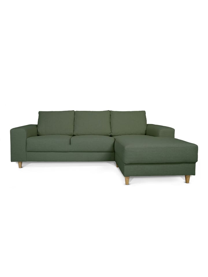 Sofa Nordic Grün 222 x 148 cm