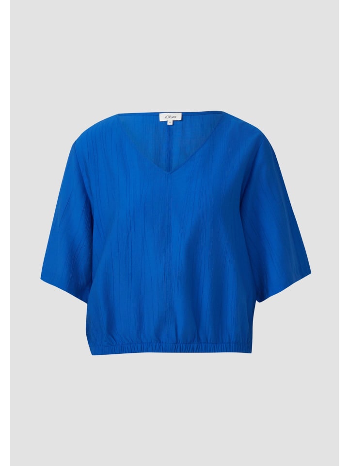 Bluse in 5615_royalblau