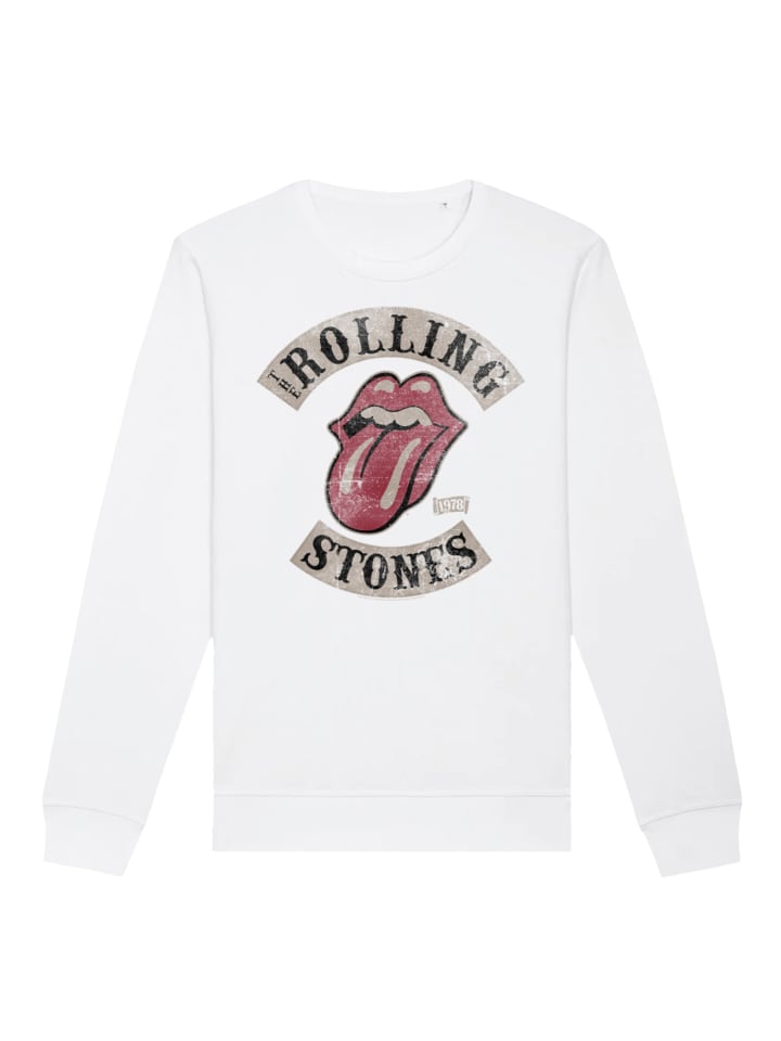 F4NT4STIC Unisex Sweatshirt The Rolling Stones Tour \'78 in weiß günstig  kaufen | limango