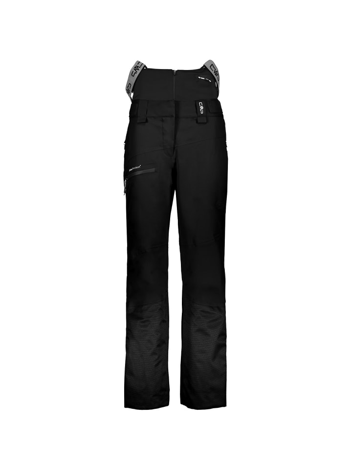 W SALOPETTE TWILL 3 LAYER in Schwarz