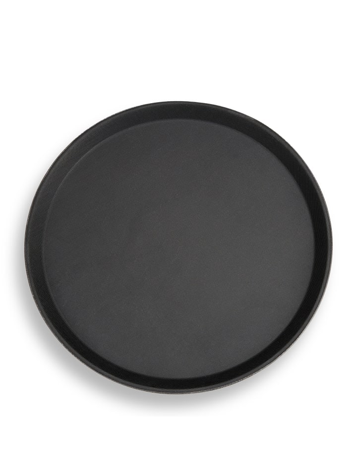 2x Gastrotablett in Schwarz - Ø35 cm