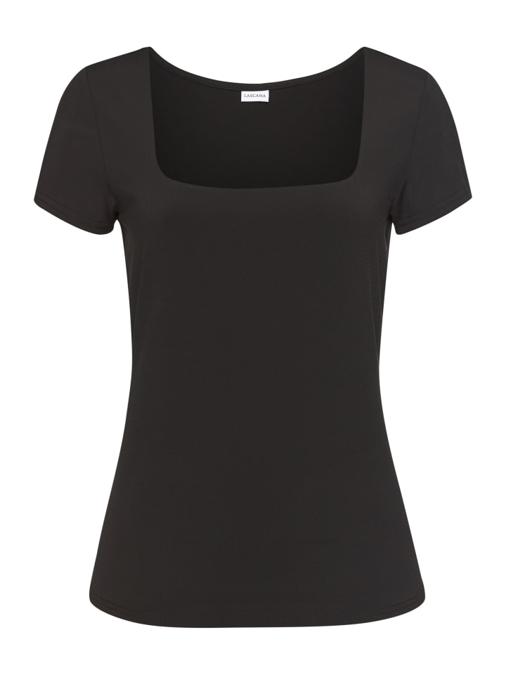 T-Shirt in schwarz