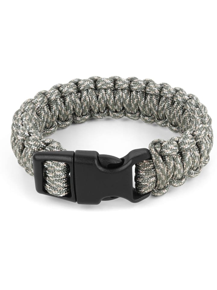 Survival-Armband Paracord 17 mm Medium in AT-Digital