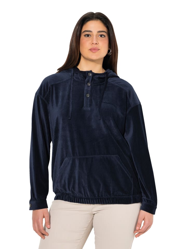 Sweatshirt in marine
