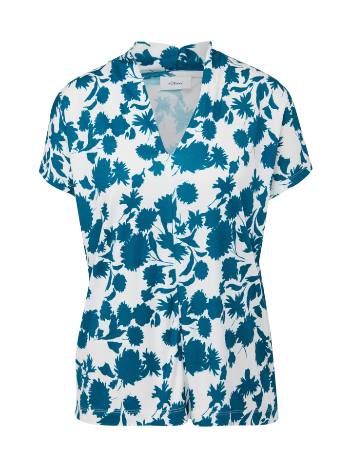 T-Shirt in 67A2_petrol