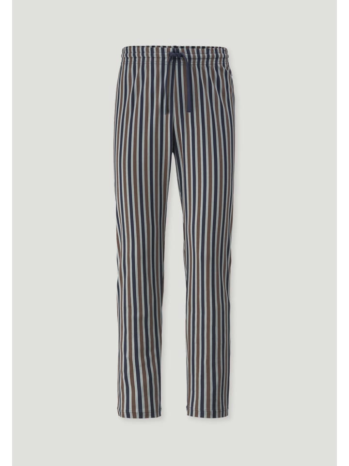 Hessnatur Schlafhose PURE COTTON aus reiner Bio-Baumwolle in nebelblau
