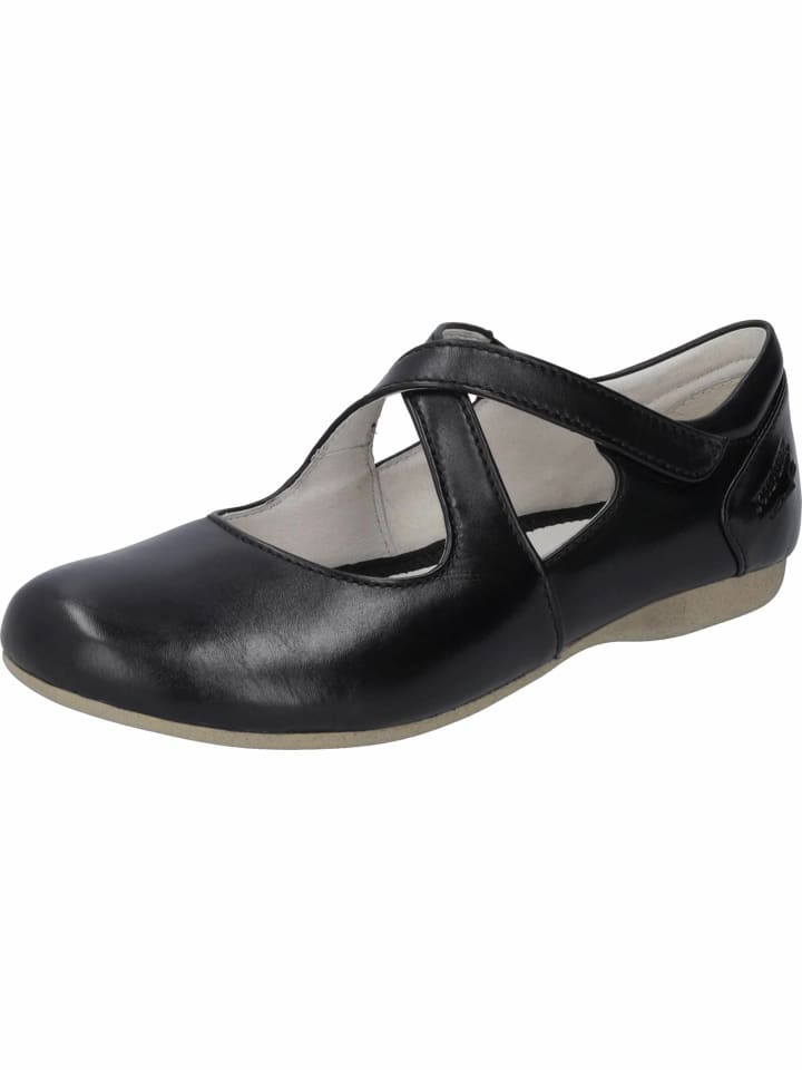 Sportliche Slipper für Damen in schwarz