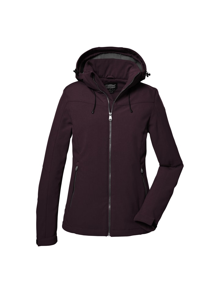 Softshelljacke in Rot4511