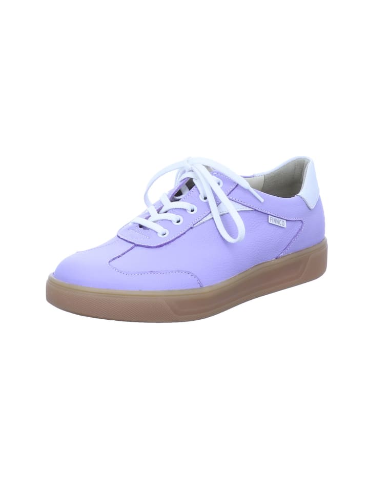 Schnürschuhe INTERLAGOS in lavendel/weiss