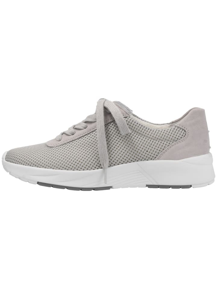 Komfort Schnürschuh in beige