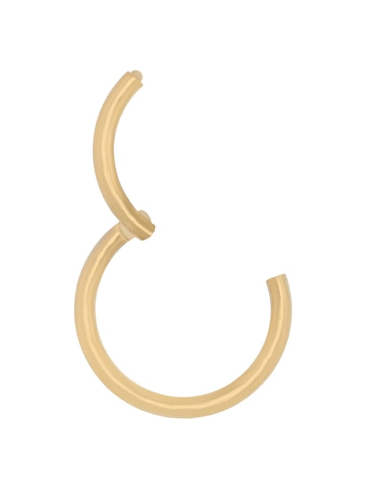 Unisex Piercing aus Edelstahl in gold