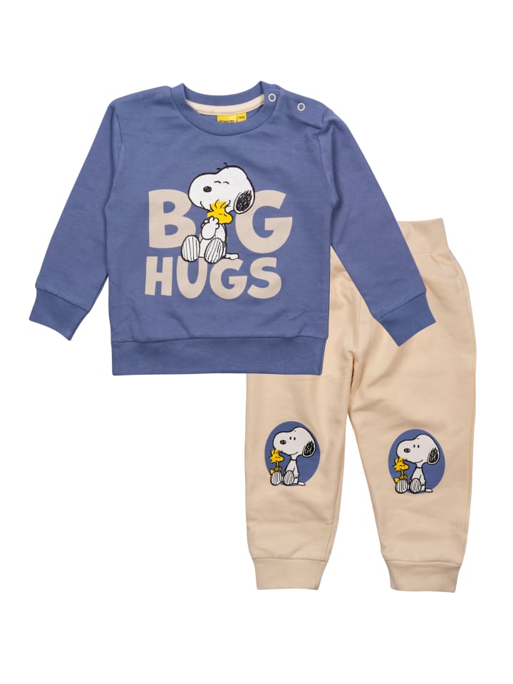 2-Teiler The Peanuts Baby Set in rosa/lila