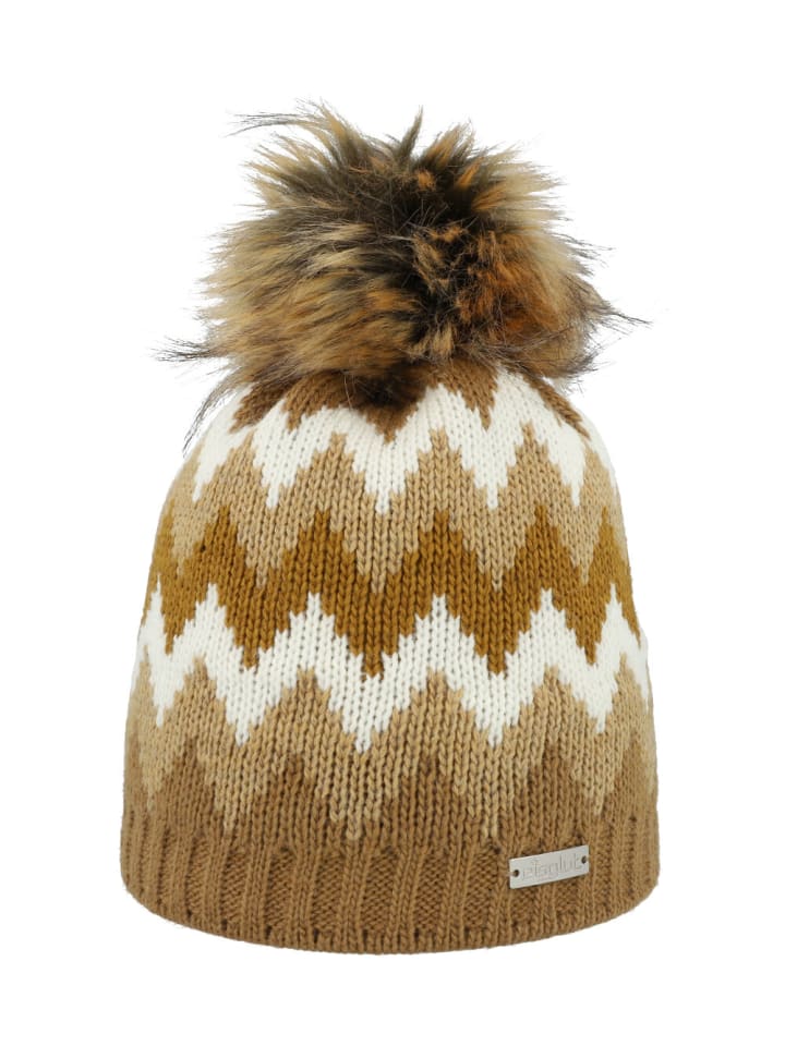 Strickmütze in braun