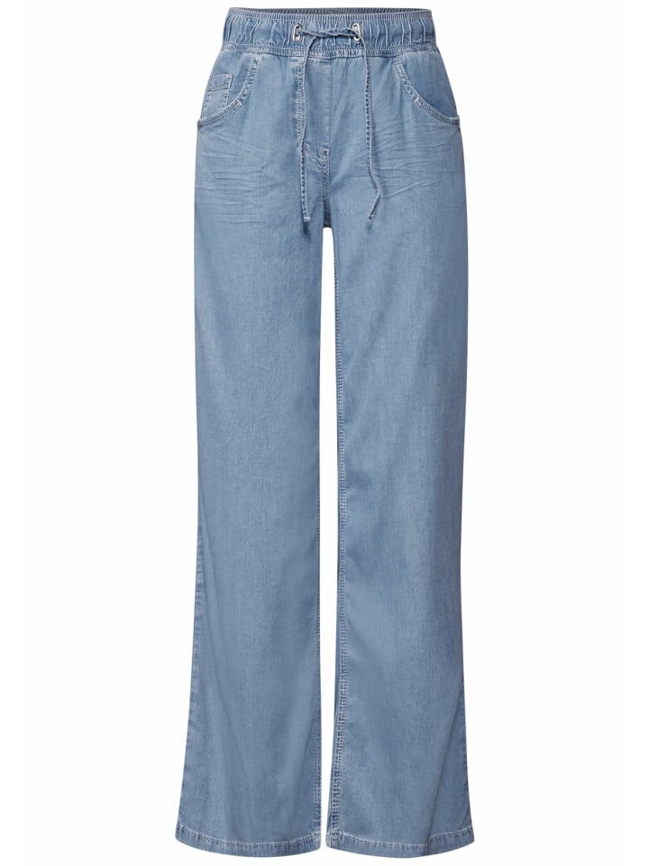Straight Leg Jeans für Damen in uni